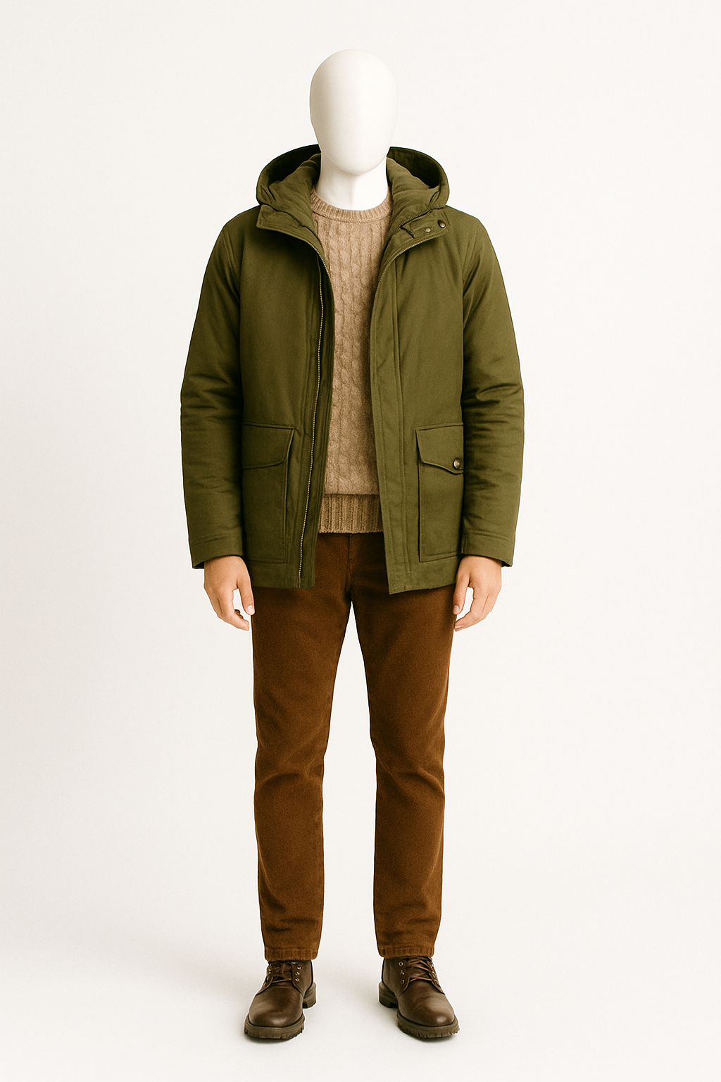 Outfit Casual Abrigo